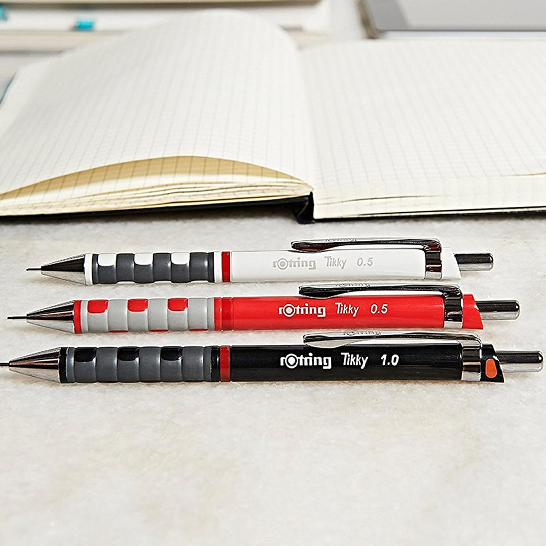 rOtring Tikky-Druckbleistift | HB 0,7 mm | blauer Schaft | 12er-Box 12er-Box HB 0.7 Blau, 12er-Box H