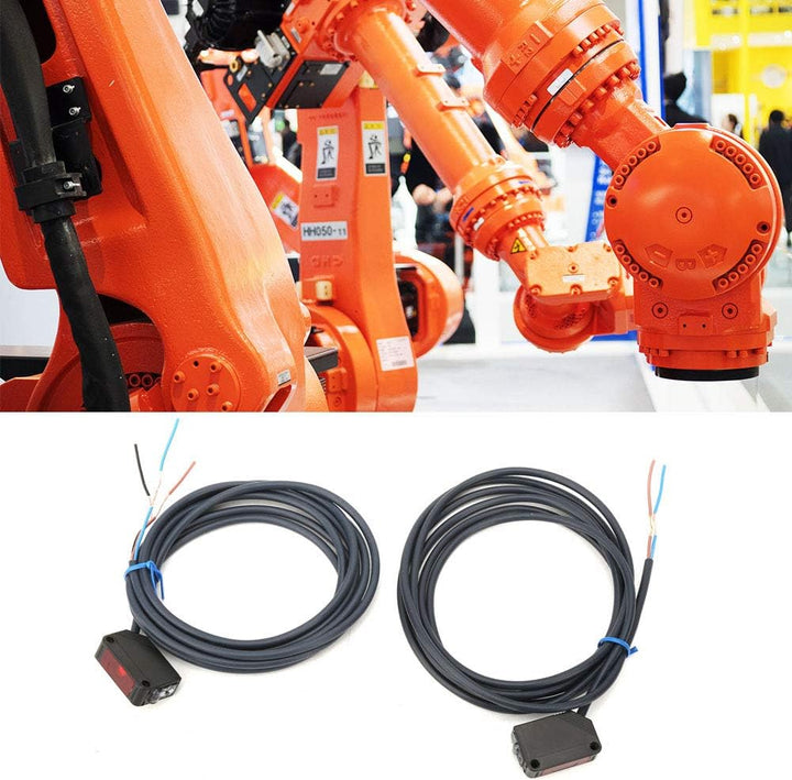 DC12-24V Photoelektrischer Infrarotsensor Schalter，6M Erfassungsabstand Photoelektrischer Schalterse