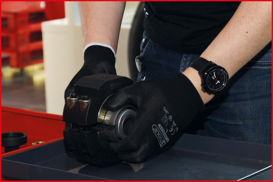 KS Tools 460.1705 Schlitzbuchsen-Werkzeug-Satz für Silentlager-Schlitzbuchsen, 19-tlg