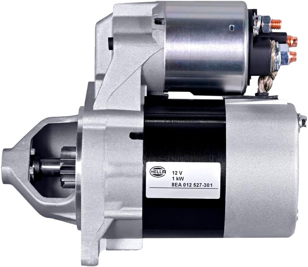 HELLA - Starter/Anlasser - 12V - 1kW - für u.a. Mercedes-Benz A-Class (W169) - 8EA 012 527-301