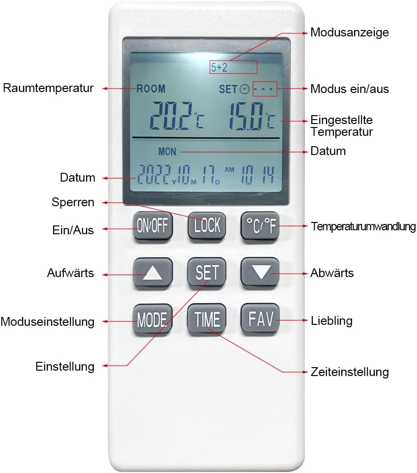 Infrarotheizung mit Thermostat - Infrarot Wandheizung - Elektroheizung 700 Watt - Heizplatte Heizpan