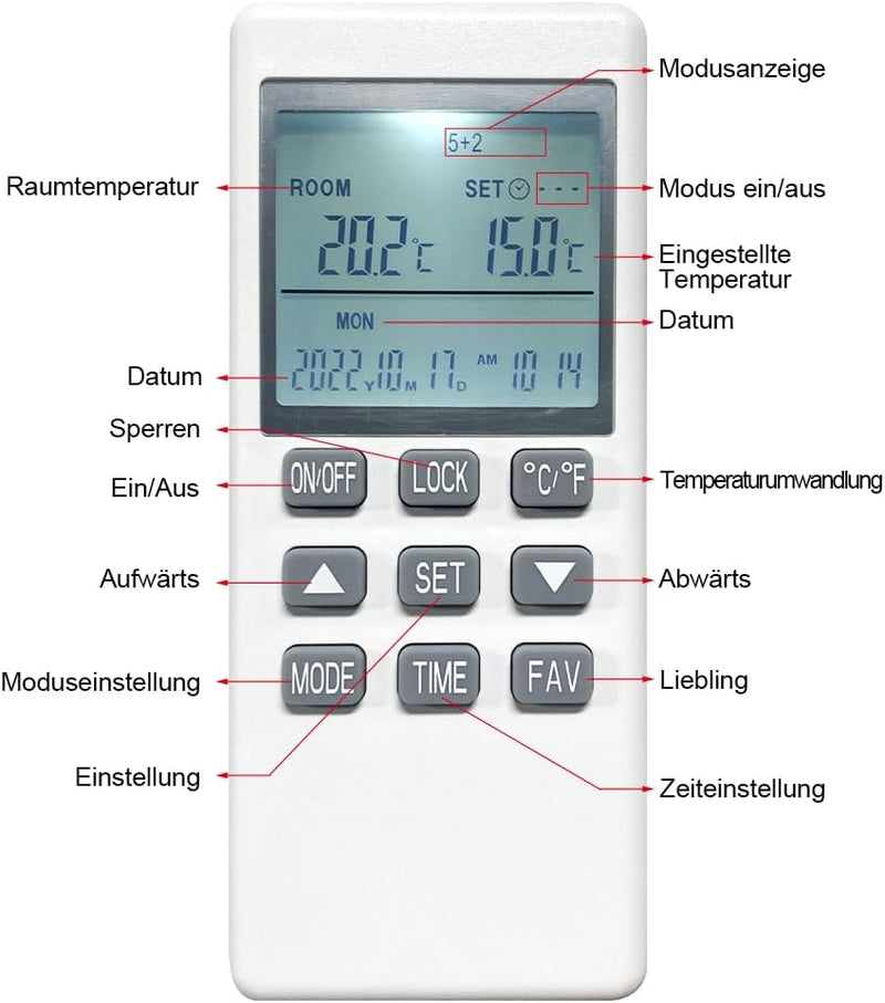 byecold Infrarotheizung mit Thermostat 900 Watt - Infrarot Wandheizung - Elektroheizung - Heizplatte