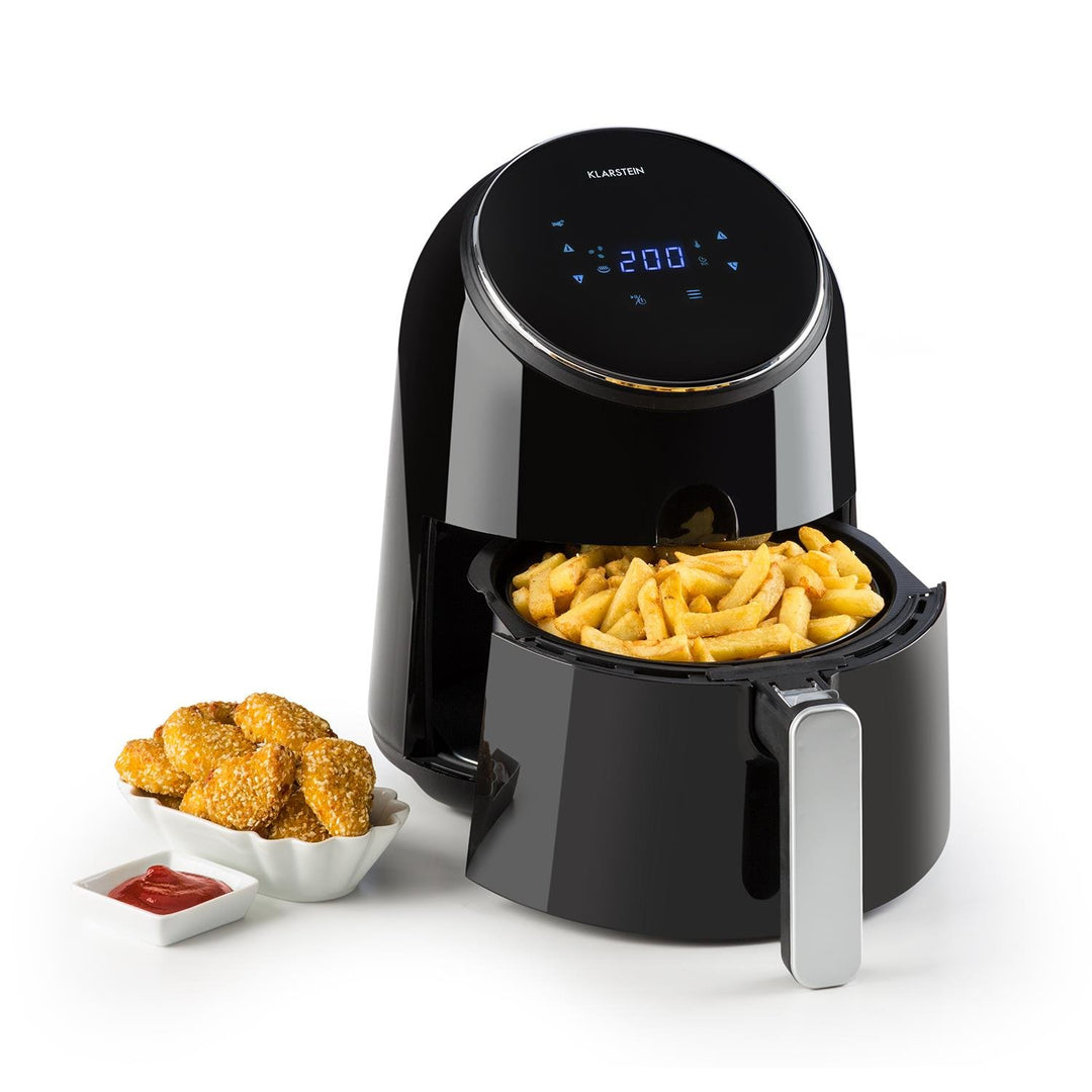 Klarstein AirVital - Heissluftfritteuse, Fritteuse, AirFryer, 1300 W, 2,5 L Füllmenge, fett-frei Fri