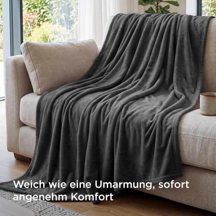 BEDSURE Kuscheldecke Flauschig Decke Fleecedecke - Wohndecke Warm Winter Weich, Sofadecke XL, Decke