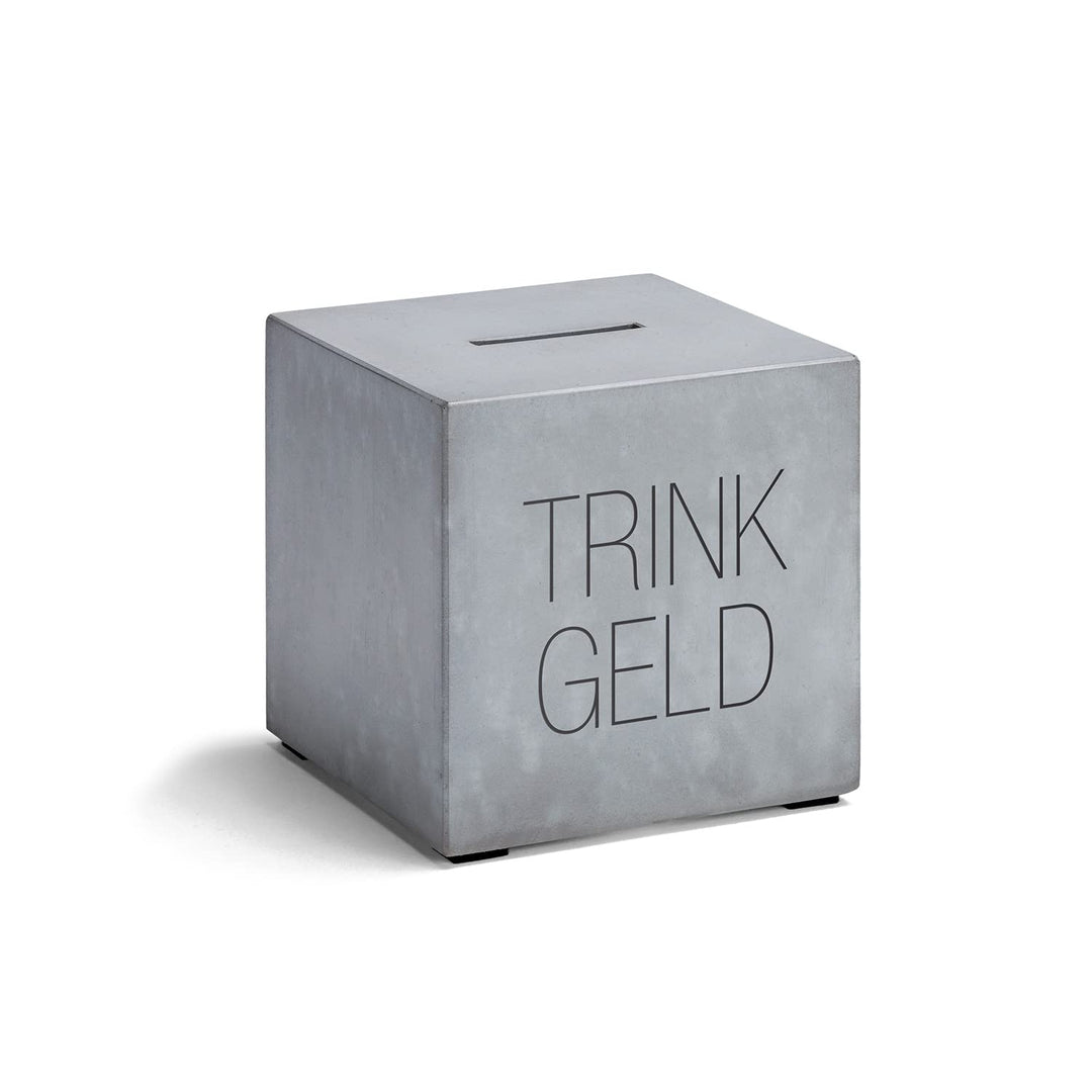 Spardose aus Beton Trinkgeld Trinkgeldkasse Kaffeekasse