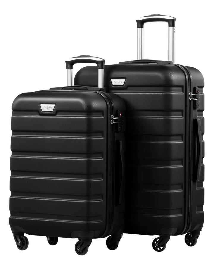 COOLIFE Hartschalen-Koffer Trolley Rollkoffer Reisekoffer ardschale Boardcase Handgepäck mit TSA-Sch