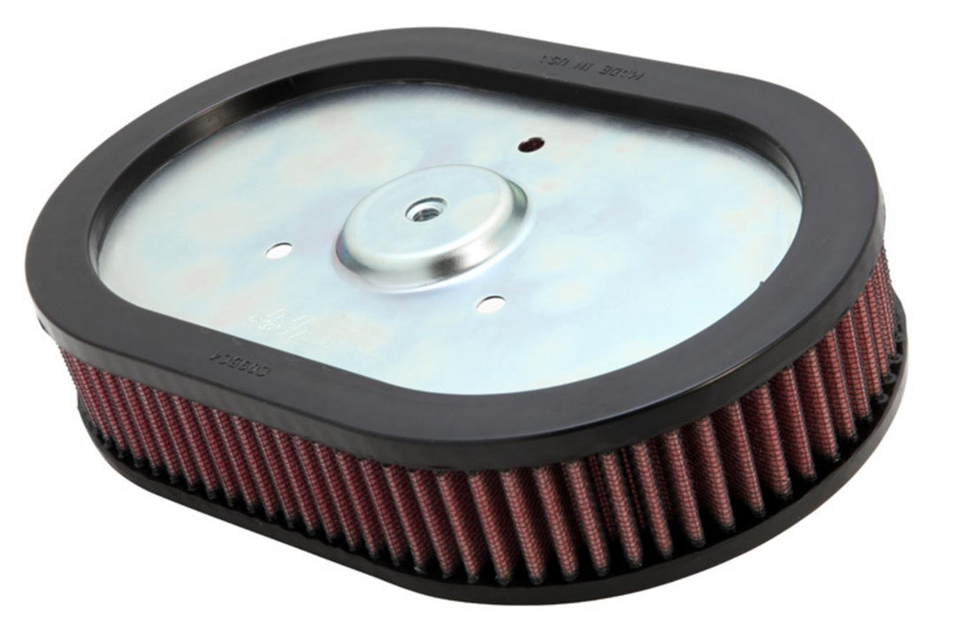 K&N HD-0910 Motorrad Tauschluftfilter, Rot
