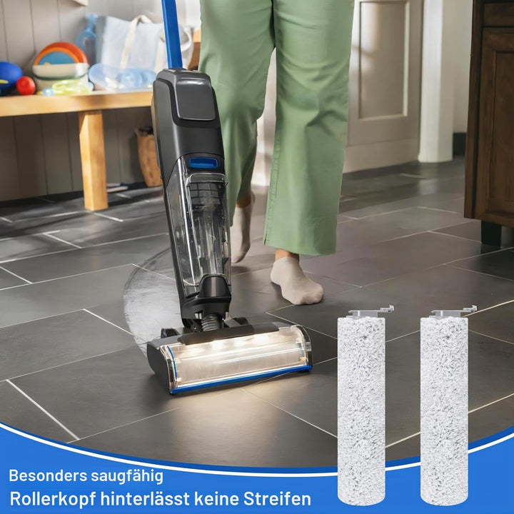 Bürstenrolle Ersatzteile für BISSELL CrossWave OmniForce 3912N / OmniFind 4006N Kabelloser Nass Troc