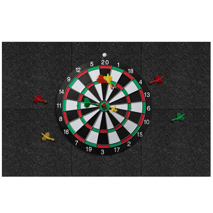 Dartboard-Wandschutz, Dart Wandschutz aus Filz, Dartboard-Umrandung, Selbstklebend, Gespleisste Wand