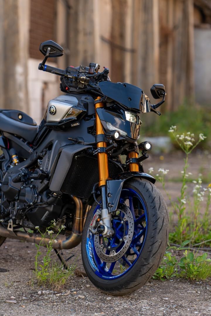 SEFIS Sturzpads Vorder- & Hinterachse für MT-09 / Tracer 2021–2026 | Achsprotektoren Motorrad, Sturz
