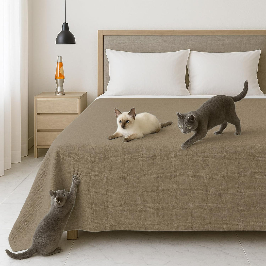 Byour3 - Bettüberwurf Bio-Baumwolle Gemischte Doppelbett Einzelbett Queen Size Bettdecke Sommer Früh