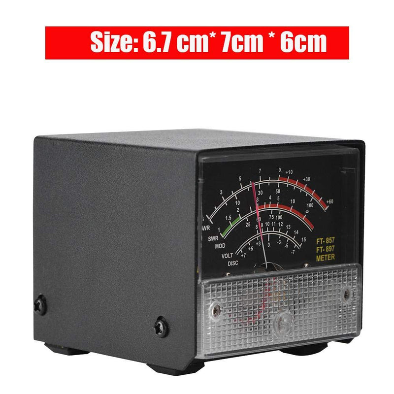 143 Externe S-Meter-Anzeigemessgeräte für Yaesu FT-857/FT-897, externes S-Meter-SWR-Leistungsmessger