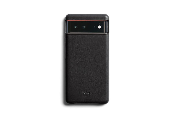 Bellroy Lederhülle für Pixel 6 – (Schlanke Handyhülle) - Black Schwarz, Schwarz