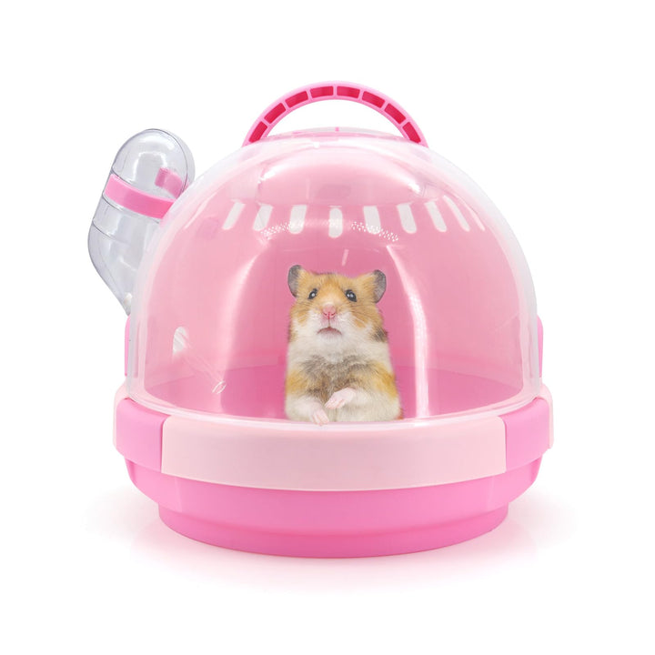 Hamster Carrier Käfig Portable Mäuse Travel Case Kunststoff Kleintier Carrier Ratte Carry Käfig mit