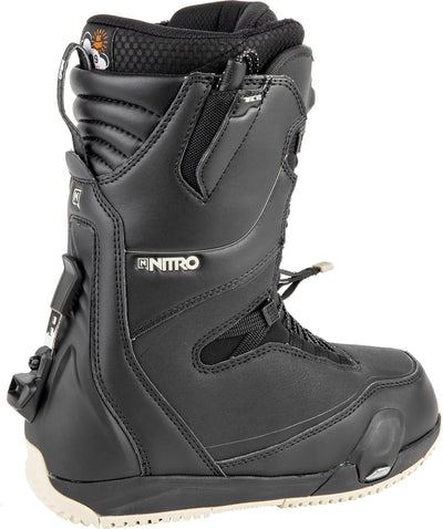 CAVE TLS Step ON All Mountain Freestyle Freeride Schnellschnürsystem Boot Snowboardboot 24 BLACK-SAN