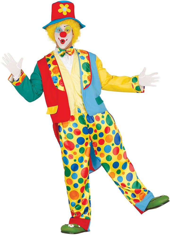 FIESTAS GUIRCA Erwachsener Clown Clown-Kostüm XL, XL