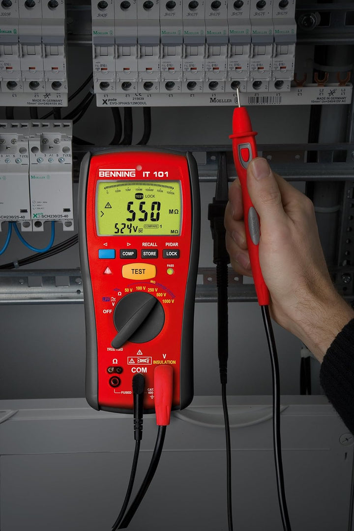 Benning IT 101 Messgerät für Isolation und Widerstand, 044033