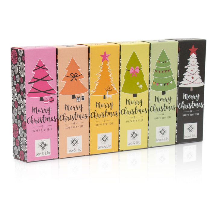 Leo & Lilo Kleiner Gruss Merry Christmas - Zauberhafte Handcreme Geschenksets - 6er-Set mit jeweils