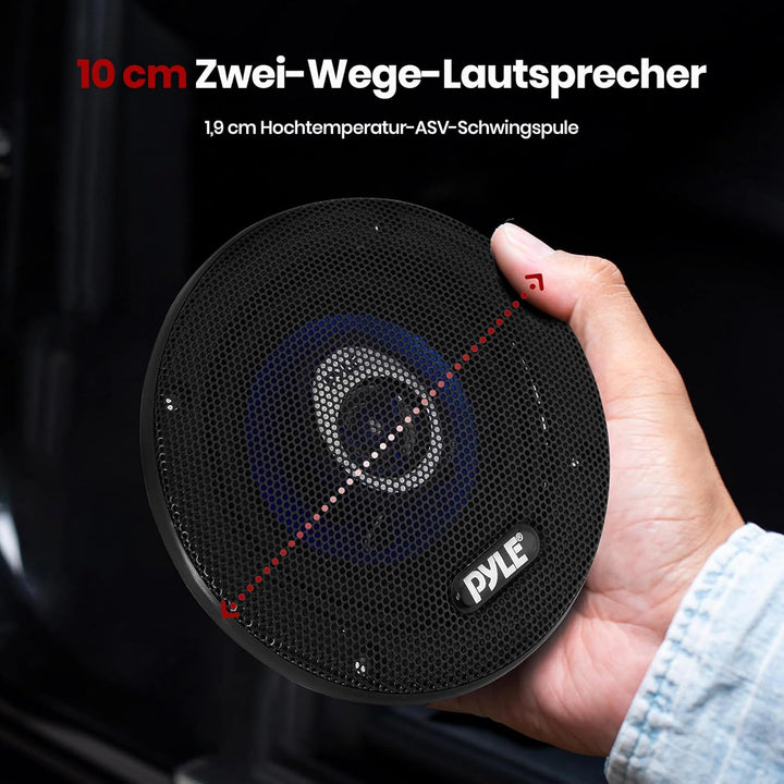Pyle Lautsprecher (16,51 cm (6,5 Zoll), 360 Watt, 3-Wege) Lautsprechersystem, Lautsprechersystem