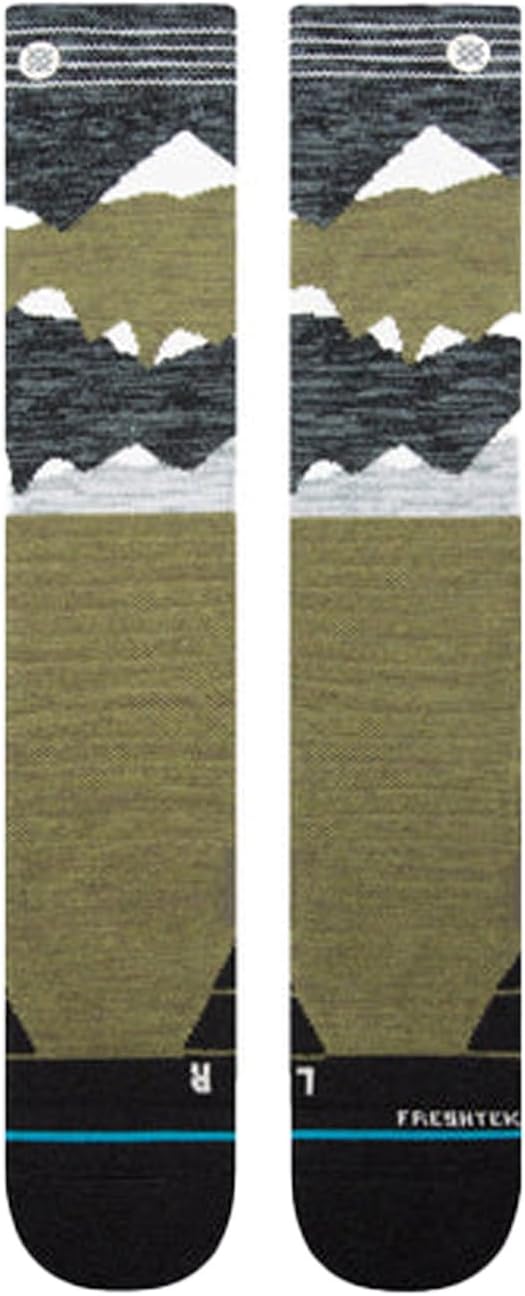 Stance Damen Lonely Peaks Socken Kniestrümpfe Sportsocken, teal