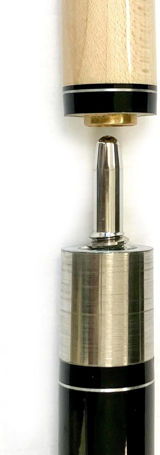 Parker Billardqueue JP-Serie, 2-TLG.Profi-Cue, hochwertiges Ahornholz und Leinenwicklung Griffbereic