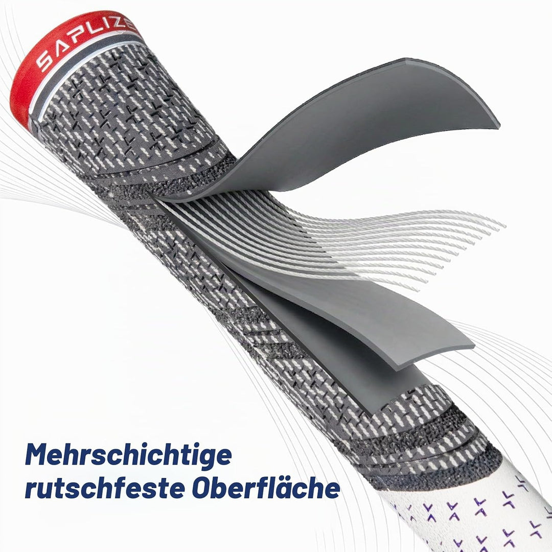 SAPLIZE Golfgriffe Set 13-teilig mit komplettem Regripping-Kit, Hybrid Golf Club Griffe aus Cord-Gum