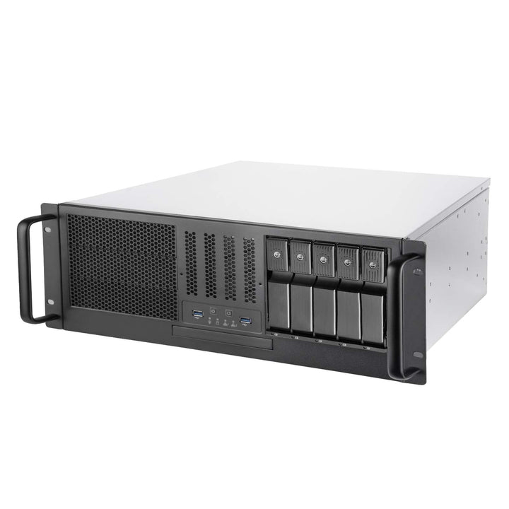 Silverstone SST-RM41-H08-4U Rackmount Server Gehäuse, unterstützt M/B bis SSI-CEB & ATX (PS2) Mini r