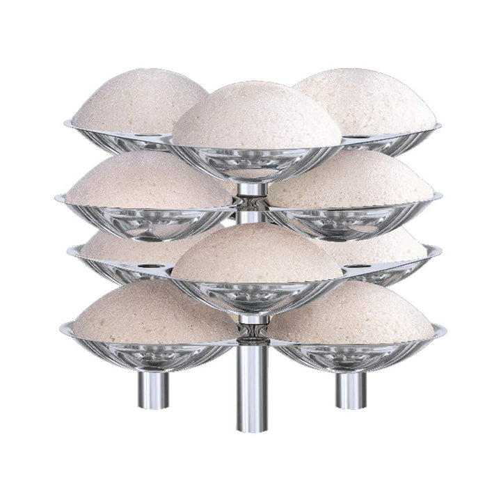 Hawkins Idli Ständer für Schnellkochtopf, 5 Liter, klein, metallisch G10 für 5 Liter, G10 für 5 Lite