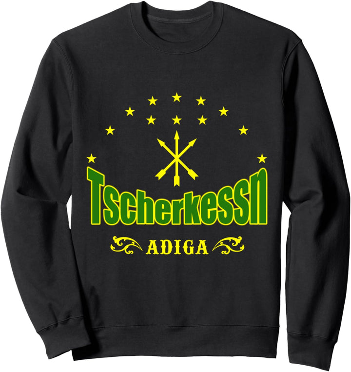 Tscherkessen adiga ,Circassian Flag Gift . Sweatshirt