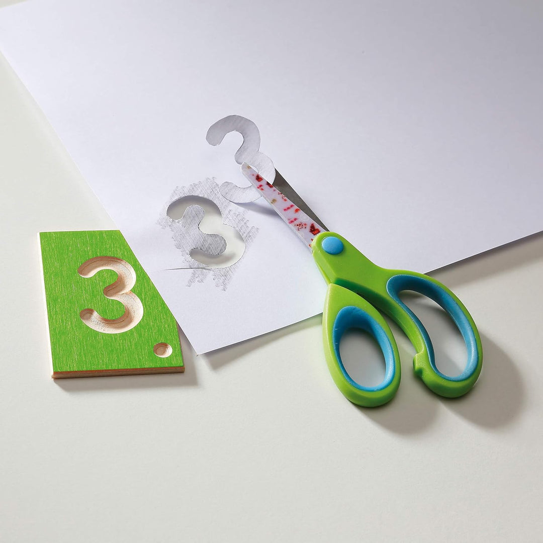 Erzi 42032 Lernspiel Zahlen aus Holz, Lernmaterial, Kreativität