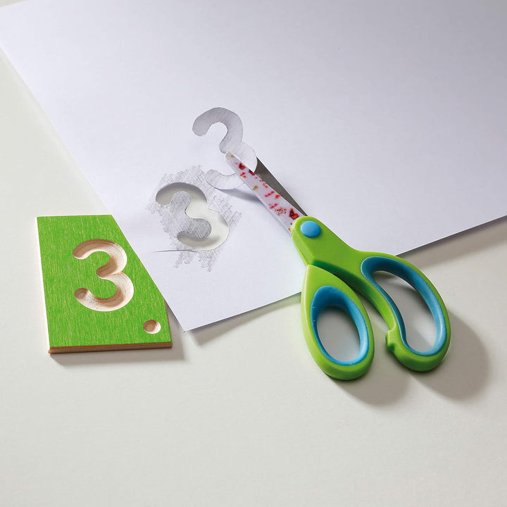 Erzi 42032 Lernspiel Zahlen aus Holz, Lernmaterial, Kreativität