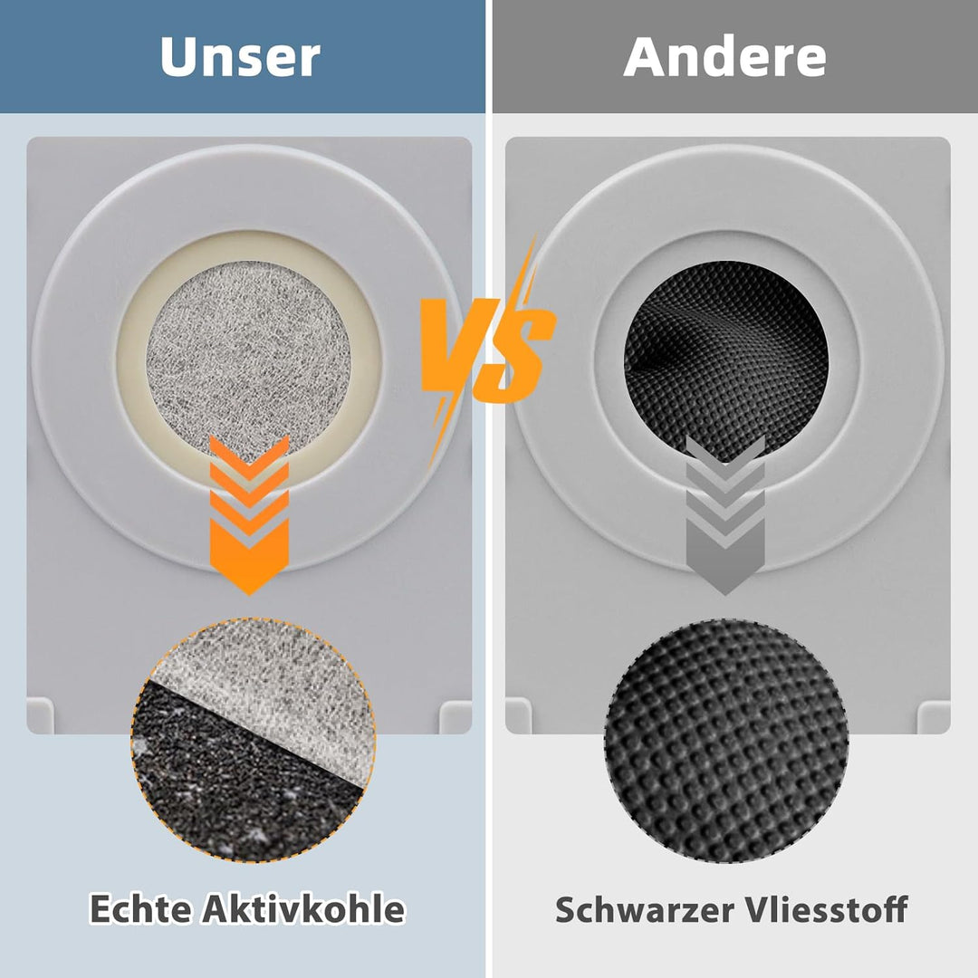 12 Stück Staubbeutel für Ecovacs X8/X9 Pro Omni, T50/T50 Pro/T50 Max Pro Omni, T80 Omni, T30C Pro Om