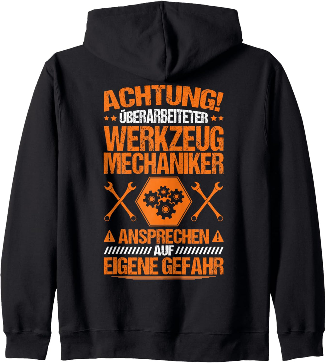 Werkzeugmacher Überarbeiteter Werkzeugmechaniker Kapuzenjacke