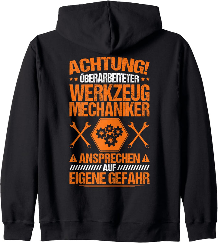 Werkzeugmacher Überarbeiteter Werkzeugmechaniker Kapuzenjacke