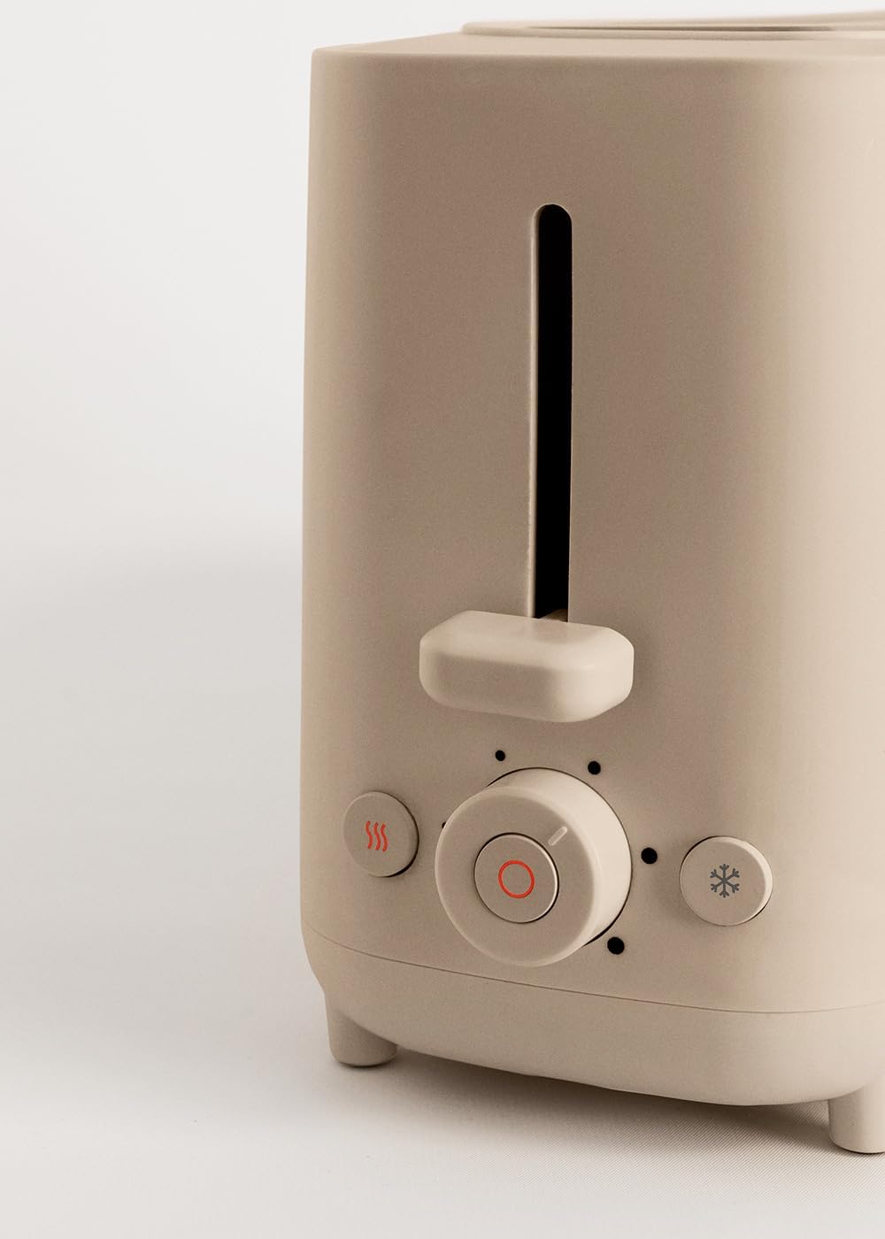 CREATE/TOAST STUDIO XL/Toaster Sand / 6 Leistungsstufen, Krümelschublade, Thermostat, Auftauen, Aufw