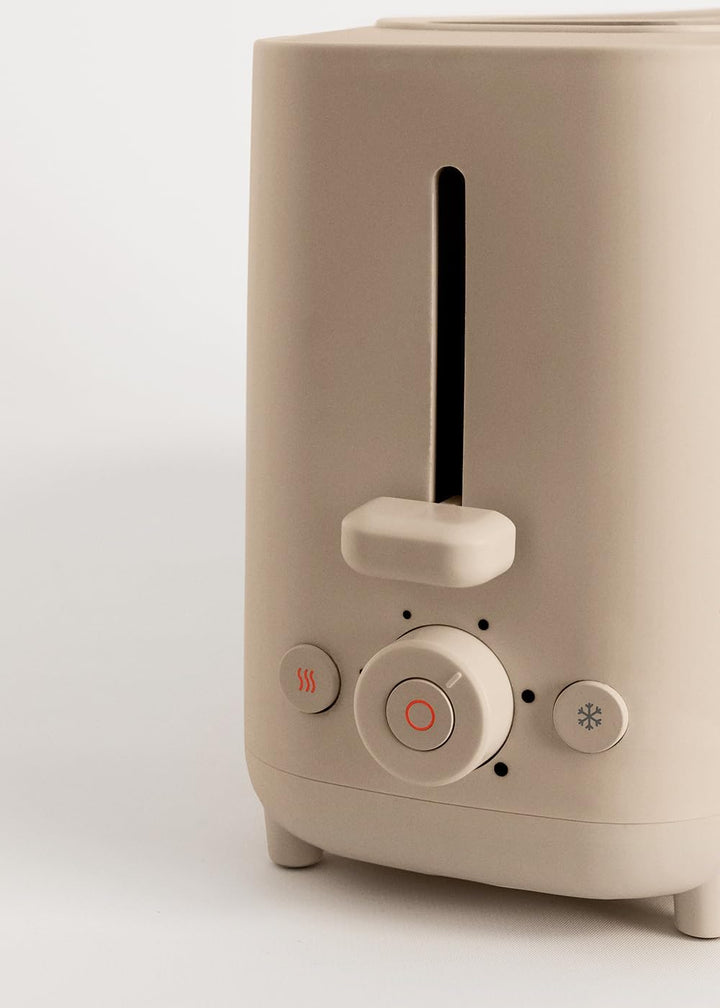 CREATE/TOAST STUDIO XL/Toaster Sand / 6 Leistungsstufen, Krümelschublade, Thermostat, Auftauen, Aufw