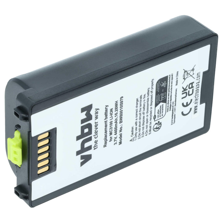 vhbw Akku kompatibel mit Symbol MC3190, MC3100, MC3190G, MC3190-G13H02E0, MC3190-GL4H04E0A Barcodesc