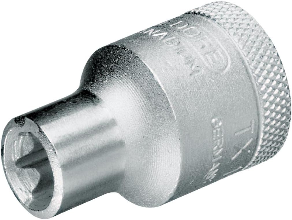 Steckschlüsselsatz TX 19 E-09 9-tlg.1/2 Zoll E10-E24 GEDORE