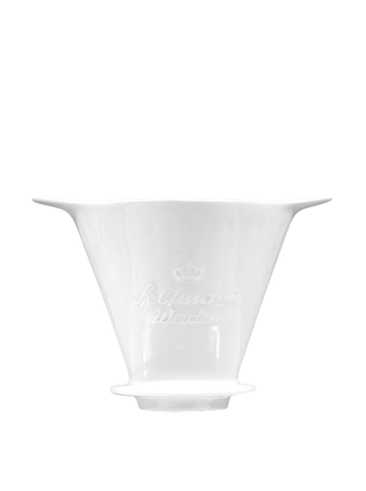 Seltmann 001.121679 Lukullus Porzellan Nr. 4 Filter, Weiss, 17,7cm x 12,5cm, 001121679