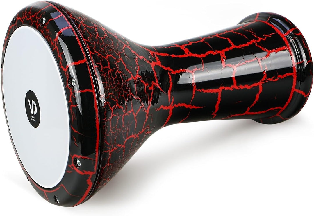 Orientalische Profi Solo Darbuka gerissener Lack Effeckt