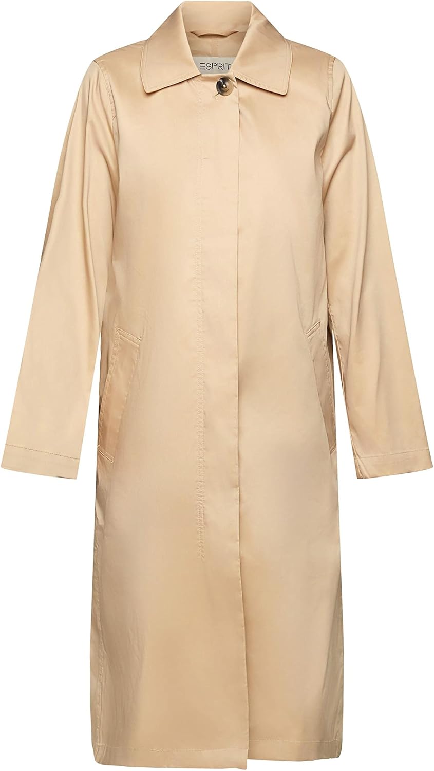 ESPRIT Damen Jacke S 285/SAND, S 285/SAND