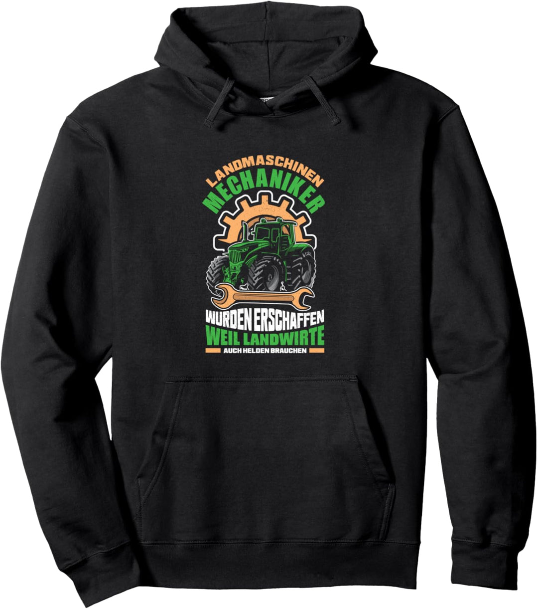 Landmaschinen Mechaniker Landmaschinentechniker Geschenk Pullover Hoodie