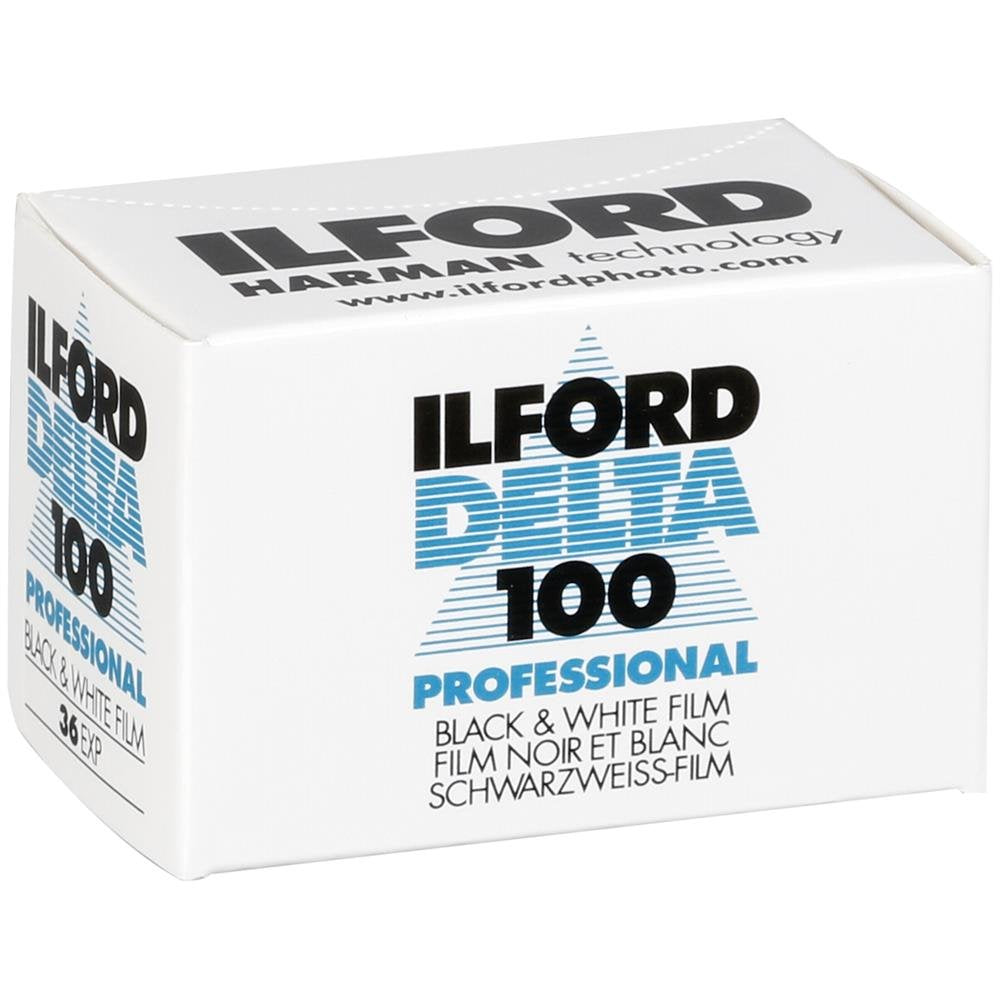 Ilford 1780624 Delta 100 Professional Schwarz-Weiss-Film, ISO 100, 35 mm, 36 Belichtungen, Film