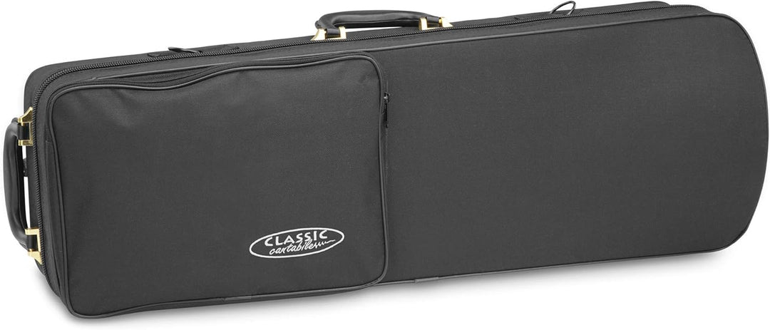 Classic Cantabile KP-35C Bb Kinderposaune (Schüler Posaune, Stimmung: Bb/C, Sekundventil mit Schnurm