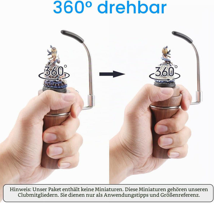 Jucoci Gemälde Griff für Mini-Statuen Gemälde Griff Kompatibel mit Warhammer, DND, Skalierungsmodell