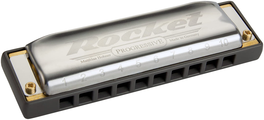 HOHNER Mundharmonika, Rocket, D grau D, grau D