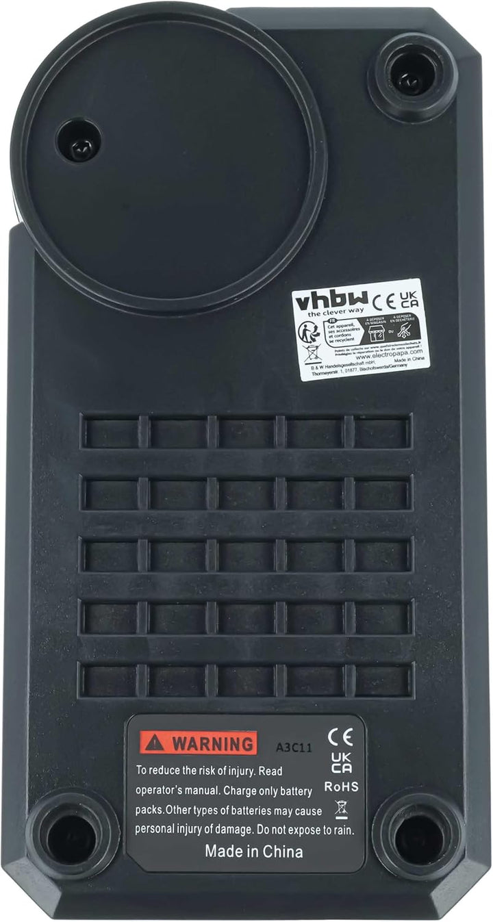 vhbw Ladegerät kompatibel mit Bosch 2 607 335 688, 2 607 335 692, 2 607 335 694, 2 607 335 686, 2 60