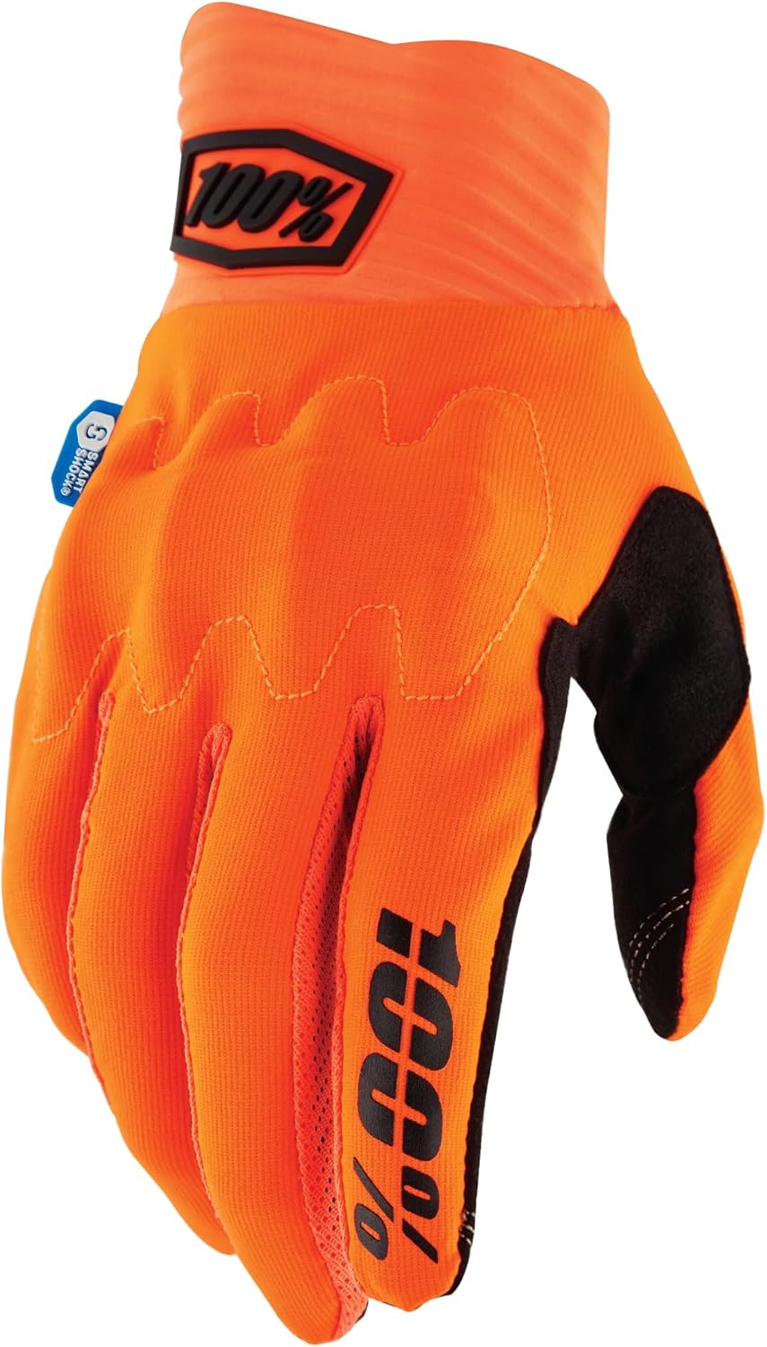 Unbekannt Unisex – Erwachsene Cognito 100% Glove Handschuhe XL Fluo Orange, XL Fluo Orange