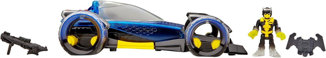 Mattel Fisher-Price DRM48 - Verwandelbares Batmobil Fahrzeug Deutsch