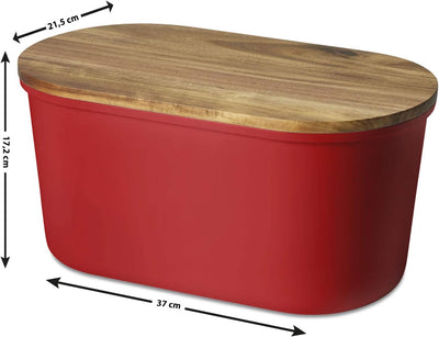 ECHTWERK Brotkasten “FRESH“, Brotbox, Brotaufbewahrung, Platzsparende Aufbewahrungsbox, Brotkorb mit